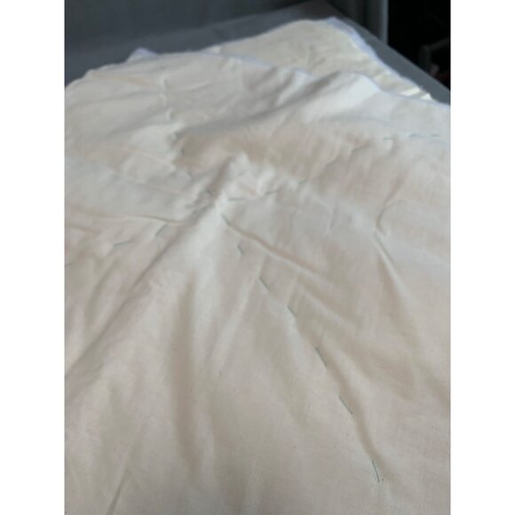 Candlewick Snowflake Quilted Cotton Stamped Fabric Batting & Backing set of 4 - Picture 6 of 6